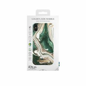 Ideal of Sweden Maskica - iPhone Xs Max - Golden Jade Marble - Fashion Case