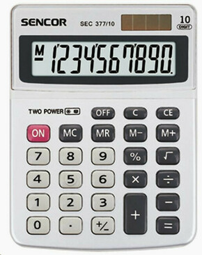 Sencor kalkulator SEC 377/10