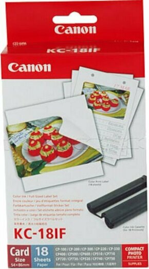 Canon KC18IF Stickers Foto papir