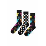 Happy Socks Čarape 'Classic Dog' mornarsko plava / žuta / roza / bijela