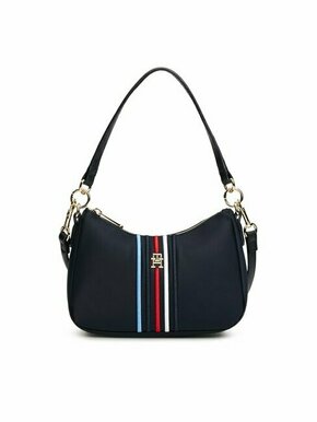 Torbica Tommy Hilfiger Poppy Shoulder Bag Corp AW0AW16780 Space Blue DW6