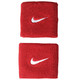 Znojnik za ruku Nike Swoosh Wristbands - varsity red/white