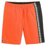 Muške kratke hlače Lacoste Recycled Fiber Shorts - orange/black/white