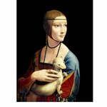 Slika reprodukcija 50x70 cm Lady with an Ermine, Leonardo Da Vinci – Fedkolor