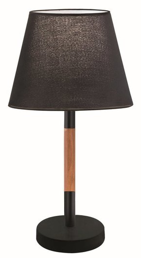 VIOKEF 4188101 | Villy Viokef stolna svjetiljka 33cm s prekidačem 1x E27 crno