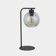 TK LIGHTING 5102 | Cubus-TK Tk Lighting stolna svjetiljka 46cm s prekidačem 1x E27 dim, crno