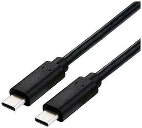 Value USB-C kabel USB 4.0 USB-C® utikač 2.00 m crna sa zaštitom 11999083