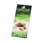 Čokolada mliječna sa stevijom i lješnjacima 85g