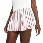 Ženska teniska suknja Nike Dri-Fit Club Skirt Regular Stripe Tennis Heritage W - white