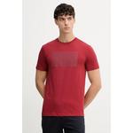 Armani Exchange majica za muškarce od pamuka crvena 8NZTCK.Z8H4Z