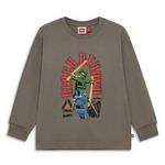 Dječja majica Lego Wear Lwtaj 608 Brown Dječja veličina: 122 / Boja: svijetlosmeđa