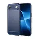 iPhone 17 Air TPU Karbon mat maskica – plava