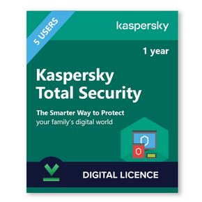 Kaspersky Total Security (KTS) 5 uređaja | 1 godina - Digitalna licenca