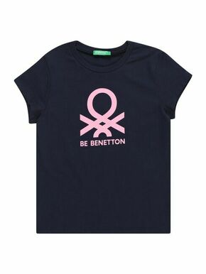 UNITED COLORS OF BENETTON Majica mornarsko plava / roza
