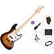 SX SJB75 Premium SET 3-Tone Sunburst Električna bas gitara