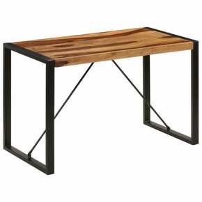 VidaXL Blagovaonski stol od masivnog drva šišama 120 x 60 x 76 cm