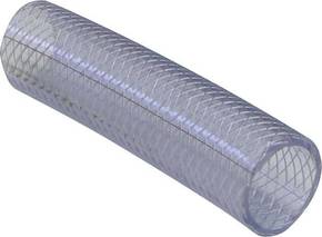 TOOLCRAFT PVC.Gewebeschlauch 538892 25.2 mm 1 Zoll Roba na metre prozirna pletena cijev