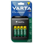 Punjač baterija Varta LCD Plug Charger+, + 4 kom AA 56706 2100mAh