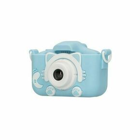 Extralink Kids Camera H27 Dual Blue | Digital Camera | 1080P 30fps