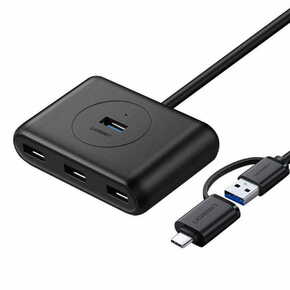 Ugreen USB 3.0 Hub with USB-C 3.1 OTG adapter 1M - box