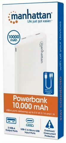 MH Powerbank 10.000 mAh 2 USB Blister