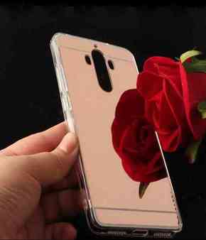Huawei Mate 10 pro rose gold mirror maska