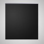 vidaXL Rolo crna zavjesa za zamračivanje 100 x 230 cm