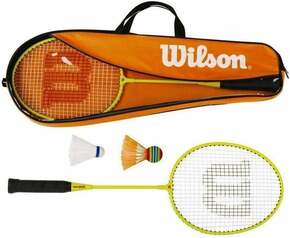 Wilson Junior Badminton Kit Orange/Yellow L3 Set za badminton
