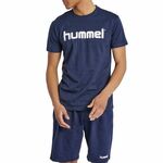 Hummel Tehnička sportska majica ultra morsko plava / bijela