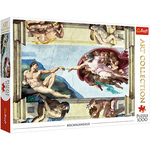 Michelangelo stvaranje Adama puzzle 1000kom - Trefl