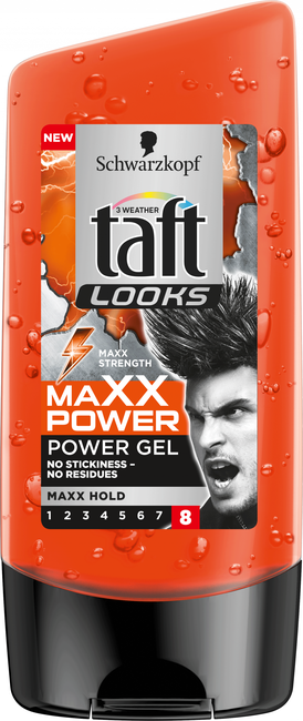 TAFT LOOKS GEL ZA KOSU 150 ml MAXX POWER