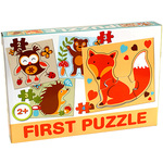 Životinjske puzzle za bebe - D - Toys