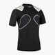 Štitnik za ramena za ragbi ženski R500 crno-bijeli