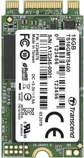 Transcend MTS400S TS16GMTS400 SSD M.2