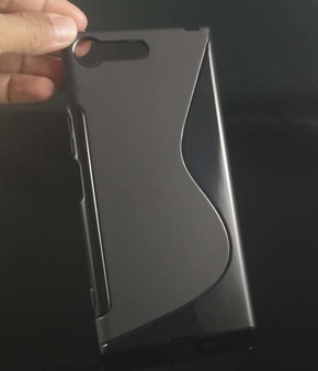Sony Xperia XZ Premium crna silikonska maska