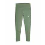 PUMA Sportske hlače 'EVOSTRIPE' kivi zelena / bijela