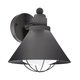 EGLO 94805 | Barrosela Eglo zidna svjetiljka 1x E27 IP44 crno, bijelo
