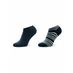 Set od 2 para muških čarapa Tommy Hilfiger 701222637 Navy 002