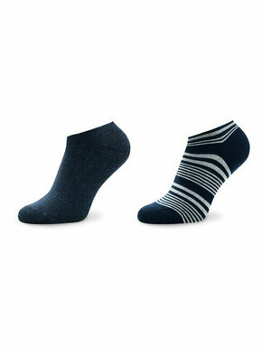 Set od 2 para muških čarapa Tommy Hilfiger 701222637 Navy 002