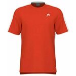 Majica za dječake Koszulka tenisowa Head Boys Vision Slice T-Shirt - orange alert # 152 cm