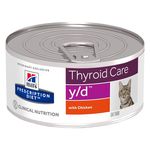 Hill´s Prescription Diet Feline y/d - kod problema s štitnjačom - 12 x 156 g