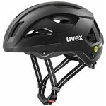 UVEX City Stride Mips Black Matt 56-59 Kaciga za bicikl