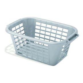 Siva košara za rublje Addis Rect Laundry Basket