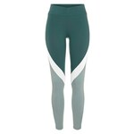 LASCANA ACTIVE Sportske hlače zelena / menta / svijetlozelena / bijela