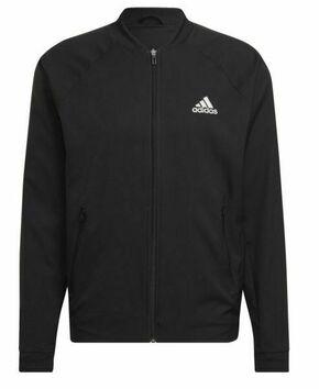 Muška sportski pulover Adidas Tennis Jacket - black/white