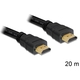 Delock HDMI muški/muški kabel, 20m