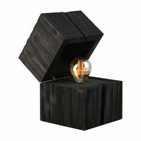 Crna stolna lampa (visina 16 cm) Treasure – Trio