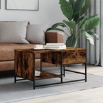 Stolić za kavu boja hrasta 85 5x51x45 cm konstruirano drvo