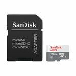 SanDisk Ultra microSDXC memorijska kartica + adapter, 128 GB, UHS-I, C10