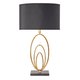 ENDON VILANA-TLGO | Vilana Endon stolna svjetiljka 78cm sa prekidačem na kablu 1x E27 antik zlato, crno